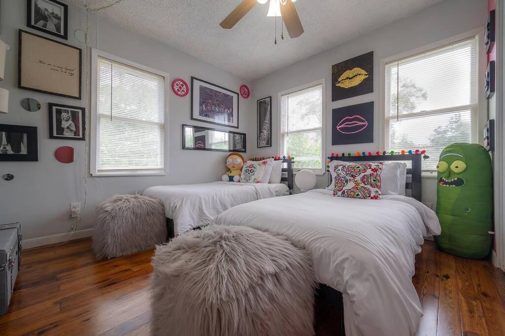 Villa Vibing In The Heights/Breweries/Food/Petfriendly Tampa Esterno foto